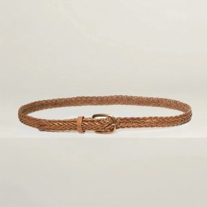 Fiamma – Cintura in Pelle Intrecciata