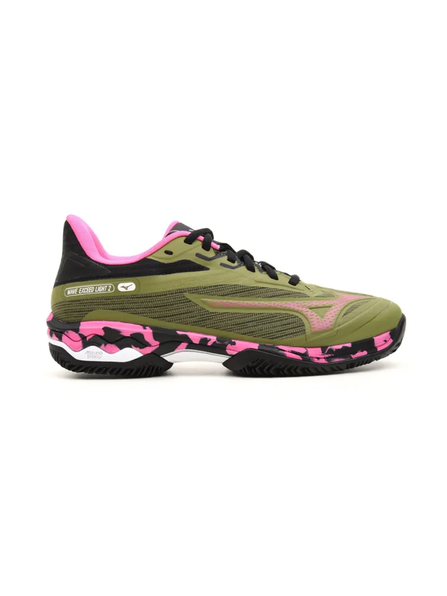 Scarpa EXCEED LIGHT 2 PADEL verde e rosa