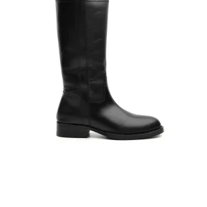 Stivale Donna Nero dal design classico