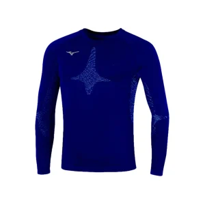 Maglia underwear Team Long Sleeve MIZUNO Unisex - Blue