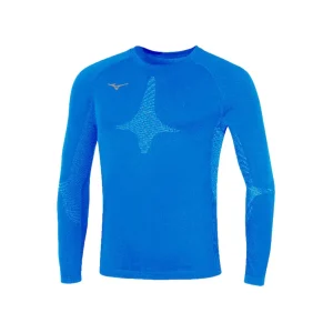 Maglia underwear Team Long Sleeve MIZUNO Unisex - Blue
