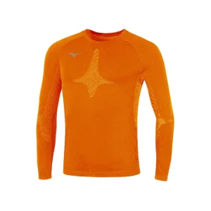 Maglia underwear Team Long Sleeve MIZUNO Unisex - Arancione