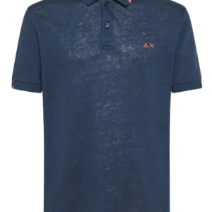 Polo SUN68 Uomo A34144 Blue