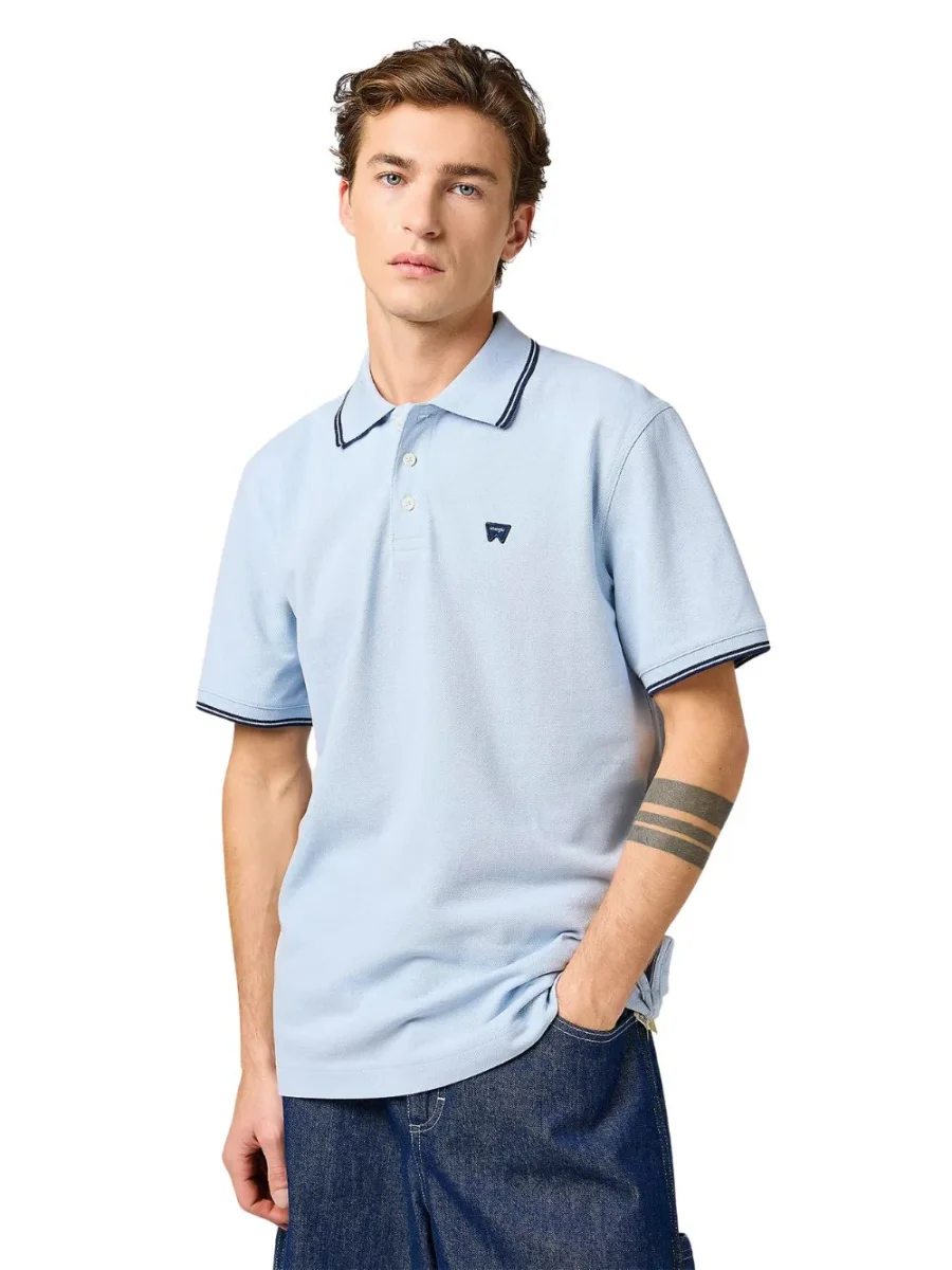 Polo WRANGLER Uomo - Blue - immagine 2