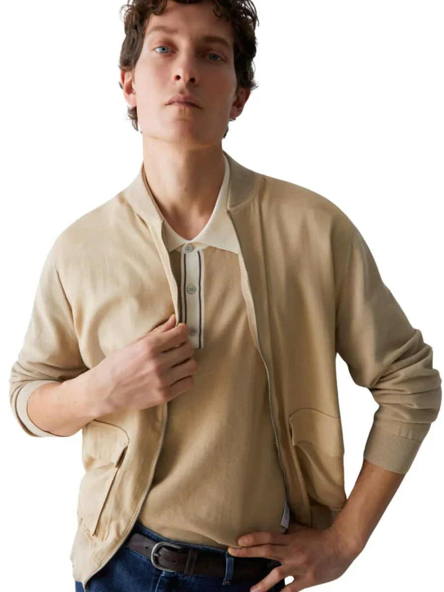 Cardigan LIU JO Uomo - Beige - immagine 6