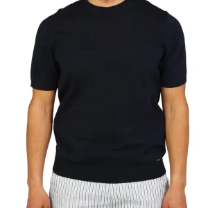 Maglia girocollo manica corta cotone MARKUP Uomo - Blue