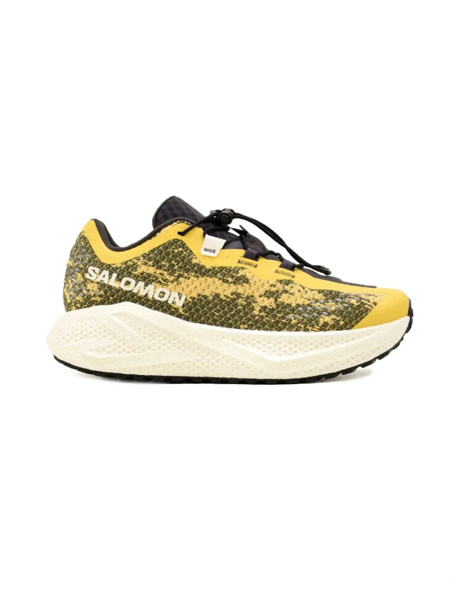 Scarpa Running Aero Glide 4 GRVL SALOMON Uomo - Giallo - immagine 2